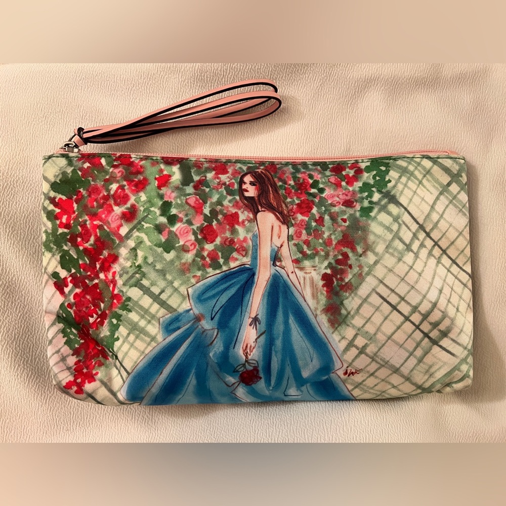HENRI BENDEL wristlet/cosmetic bag